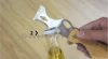 420 Stainless Steel Multifunctional Folding Paint Putty Scraper Tool Caulk Removal Painting Cleaning Tool 6