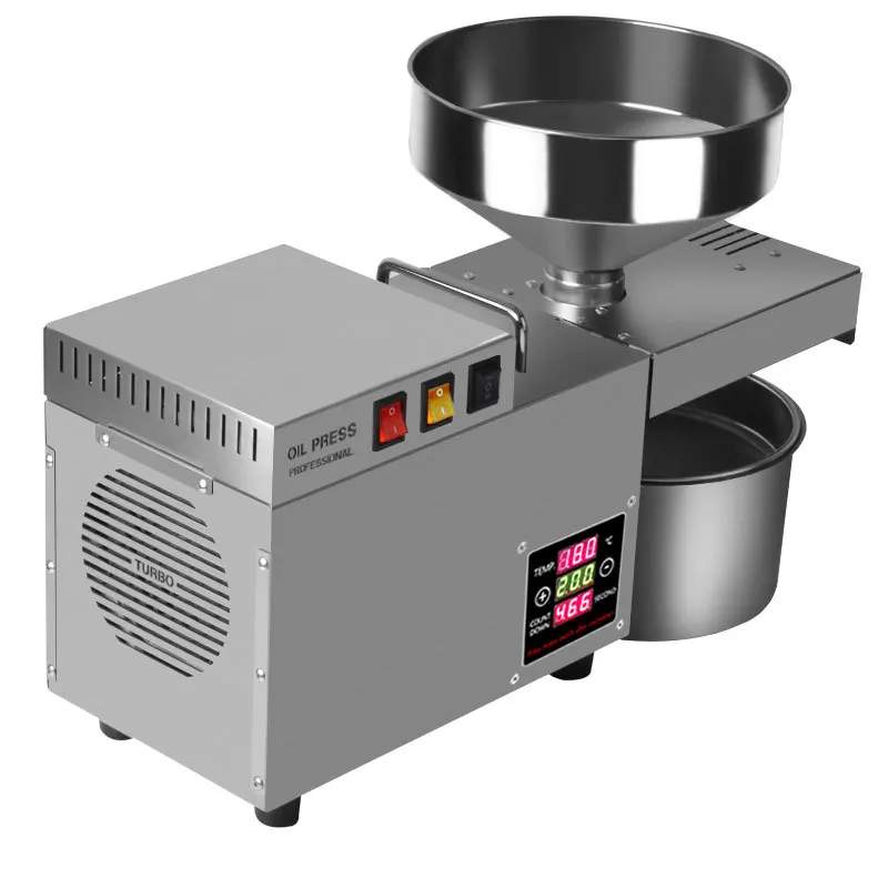 DEAROK-S9S Oil Press Stainless Steel Automatic Cold Press Oil Press Peanut Coconut Kernel Olive Kernel Oil Press 110V/220V 3