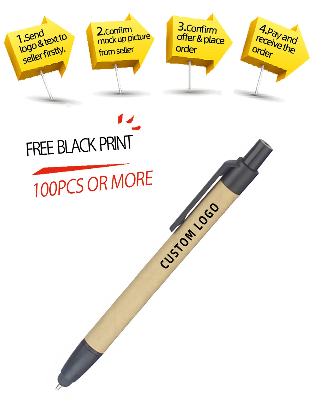 Stylus Eco Paper Ball Pen multifunction pen ink ballpoint pen Green Concept Touch Screen Stylus Of Phone Pad PC Notebook Tablet Promotion Pens Gift