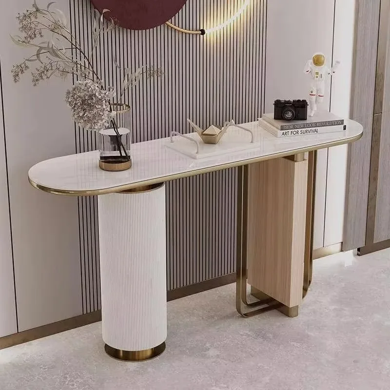 Tavolo Versatile per Soggiorno, Consolle di Lusso, Tavolo da Giardino, Tavolino Moderno da Salotto, Arredamento per Ingresso