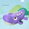 Toddler Bath Toys Cute Cartoon Swimming Clockwork Wagging Tail Rotating Device Beach Bath Tub Wind Up Toy 5