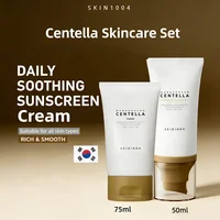 Crème apaisante et éclaircissante à la Centella de Madagascar coréenne & Crème solaire légère Air-Fit SPF30 PA++++ Protection solaire quotidienne Produits de soin de la peau 1