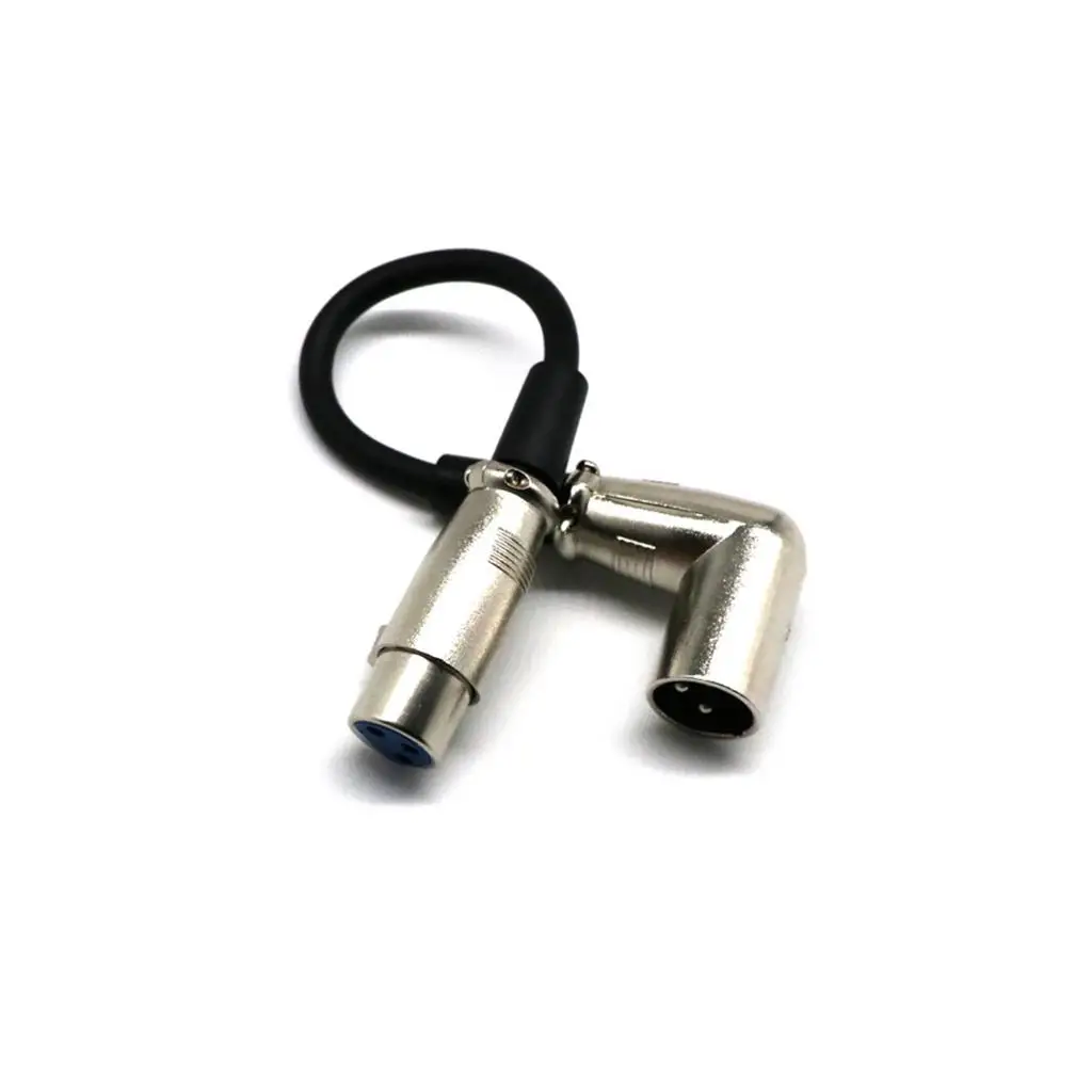 밸런스드 XLR 케이블 마이크 케이블, 스피커 장치 케이블, 1피트 수-실버