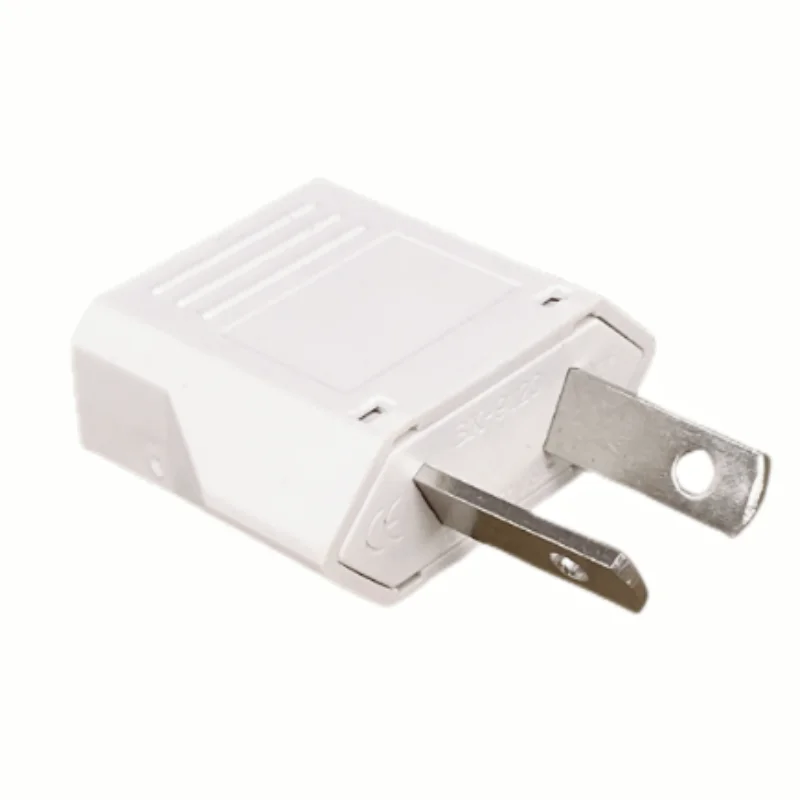 Black white mini portable 6A 125V/250V Australia new Zealand travel adapter plug AU 2 Pins small power plug type-C