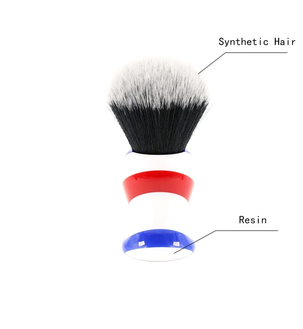 Yaqi 30MM Monster Barber Pole Color Shaving Brushes images - 6