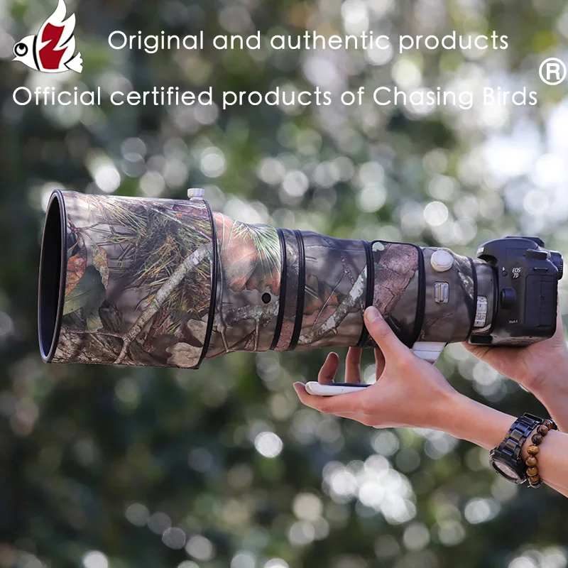 Chasing Birds Camouflage Lens Coat Per Canon Ef 400 F2.8L Is Iii Copertura Protettiva Per Lenti Impermeabile E Antipioggia Ef 400 Copriobiettivo