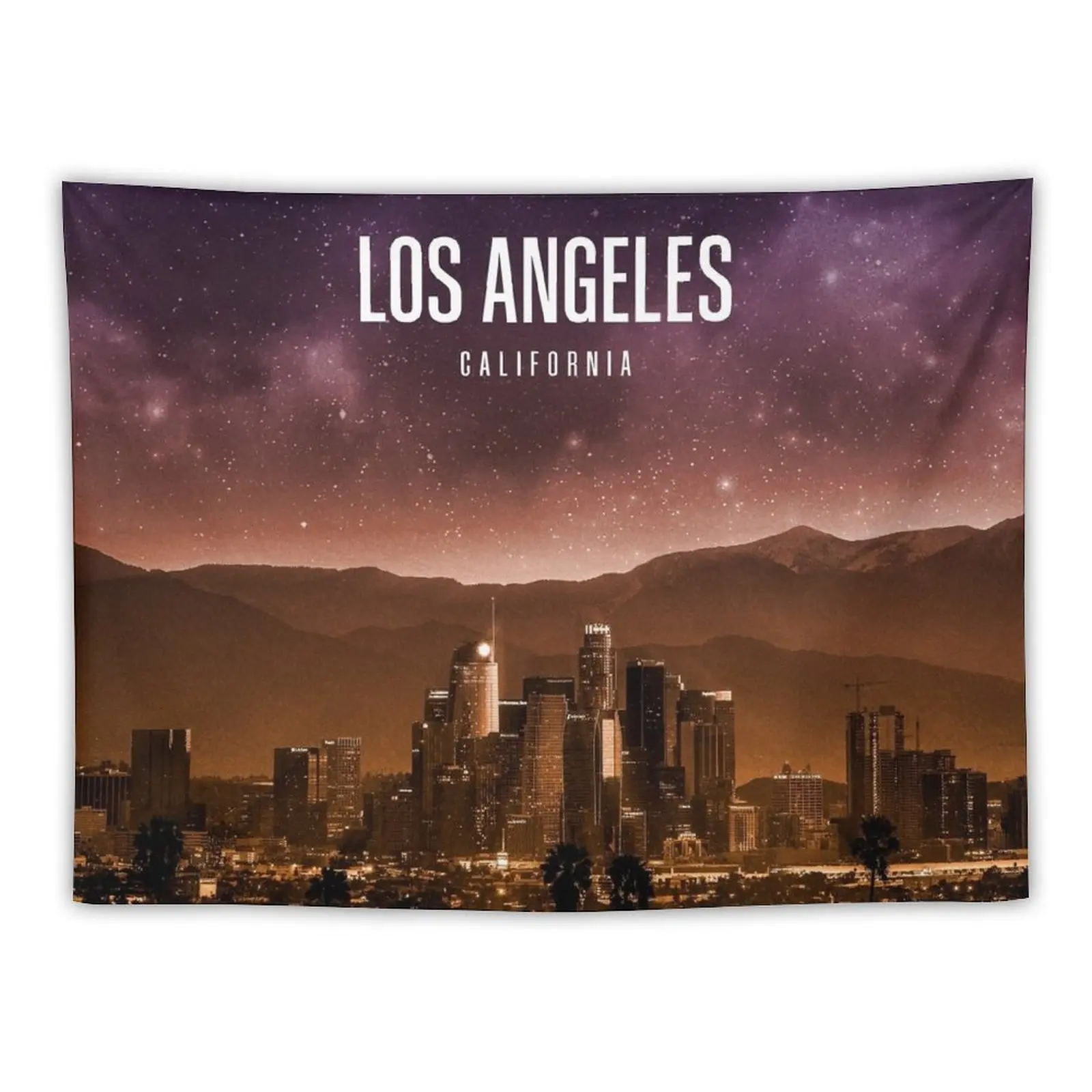 

Los Angeles - California Tapestry Aesthetic Home Decor Tapestry Wall Hanging Home Decorators Room Decorating