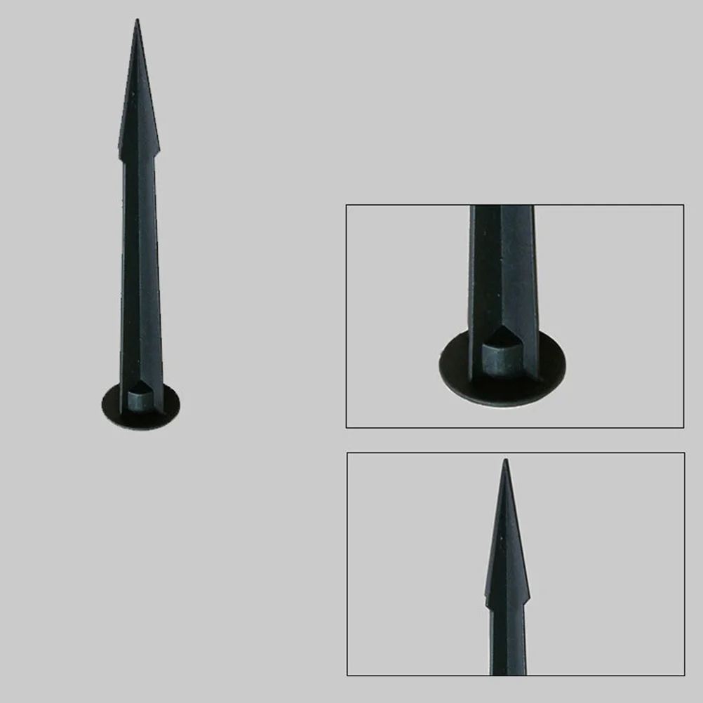 

2PCS Aluminum Ground Spike Corrosion Resistant Landscape Lighting Ground Spike