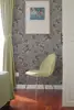 Floral Wallpaper Grey Peel and Stick Wallpaper Flower Self Adhesive  Wall Paper Roll Removable Contact Paper Decorative 6