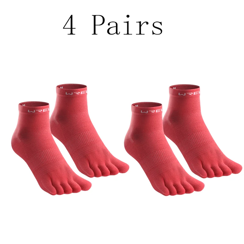 4 pairs red