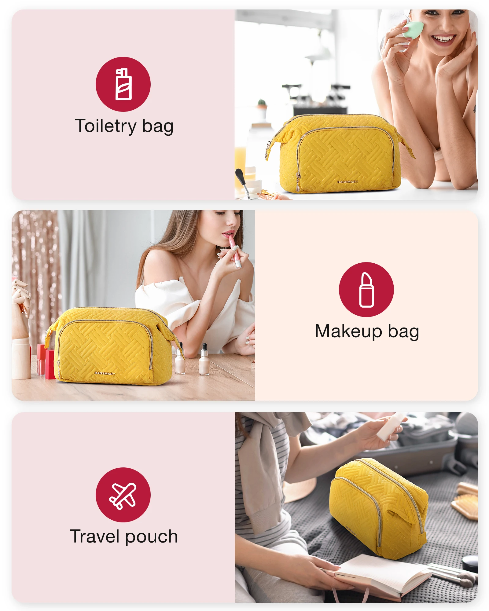 Interior compartments close-up