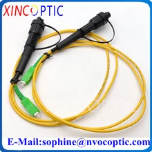 IP67 Waterproof HUAWEI Mini SC/APC to MINI SC APC OptiTap Connector 1/2/3/5/7M 3.0mm Yellow Cable Fiber Optic H Connector Cord