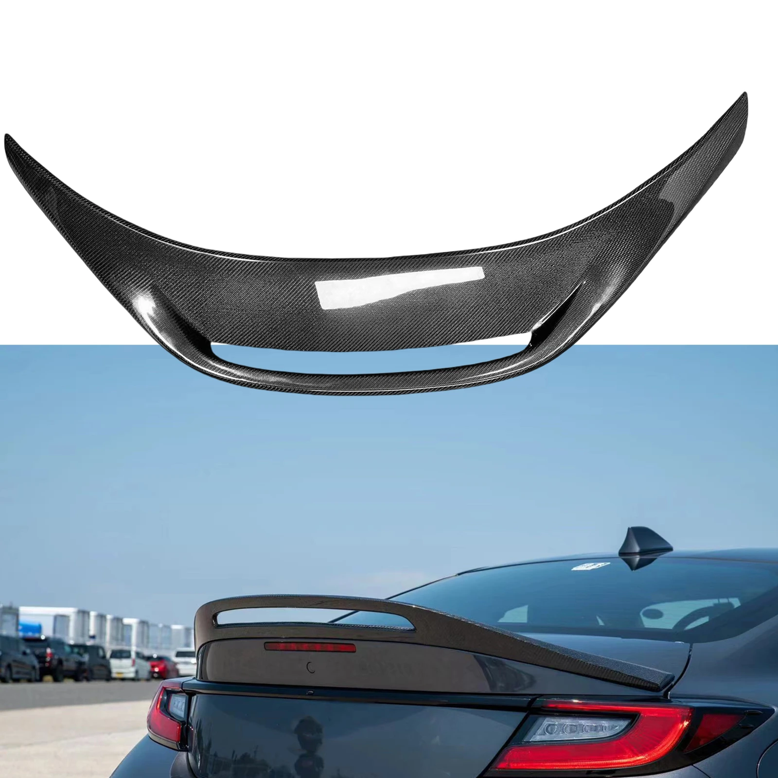 

Задний спойлер, Обшивка багажника для Subaru BRZ, Toyota GR86 2022-2023