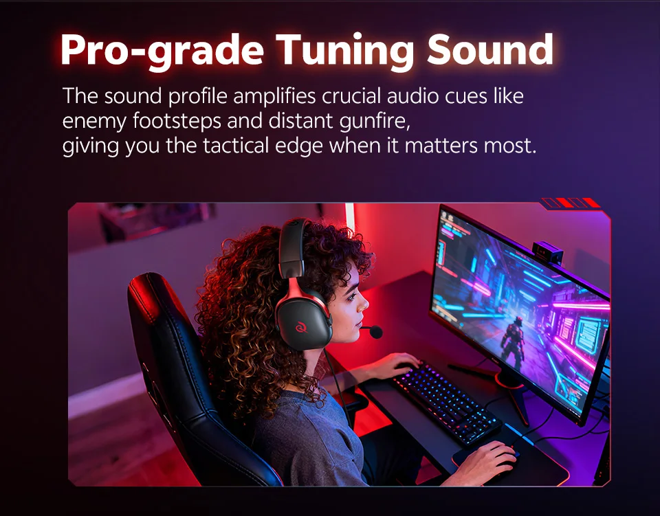 gaming geluidsafstemming