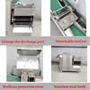 500-800KG/H Industrial Fresh Meat Chicken Cube Dicer Cutting Machine Beef Pork Cube Dicer Strip Cutter 5