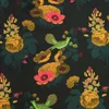 Brocade Jacquard Fabric Autumn Winter Flower Bird Dress Windbreaker Clothing European Brand Fashion Design Sew Wholesale Cloth
