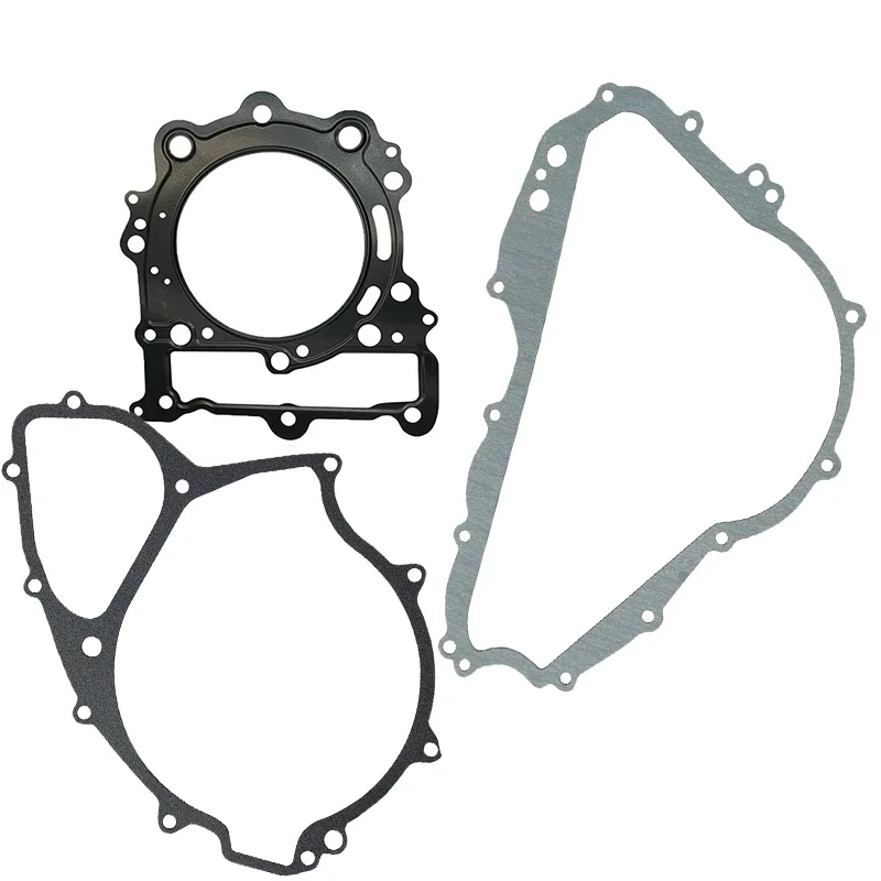 Cylinder head engine gaskets set Motorcycle left right engine housing generator clutch cover cylinder head gasket for BMW F650GS F650 GS Dakar 99-07 F650CS 00-05