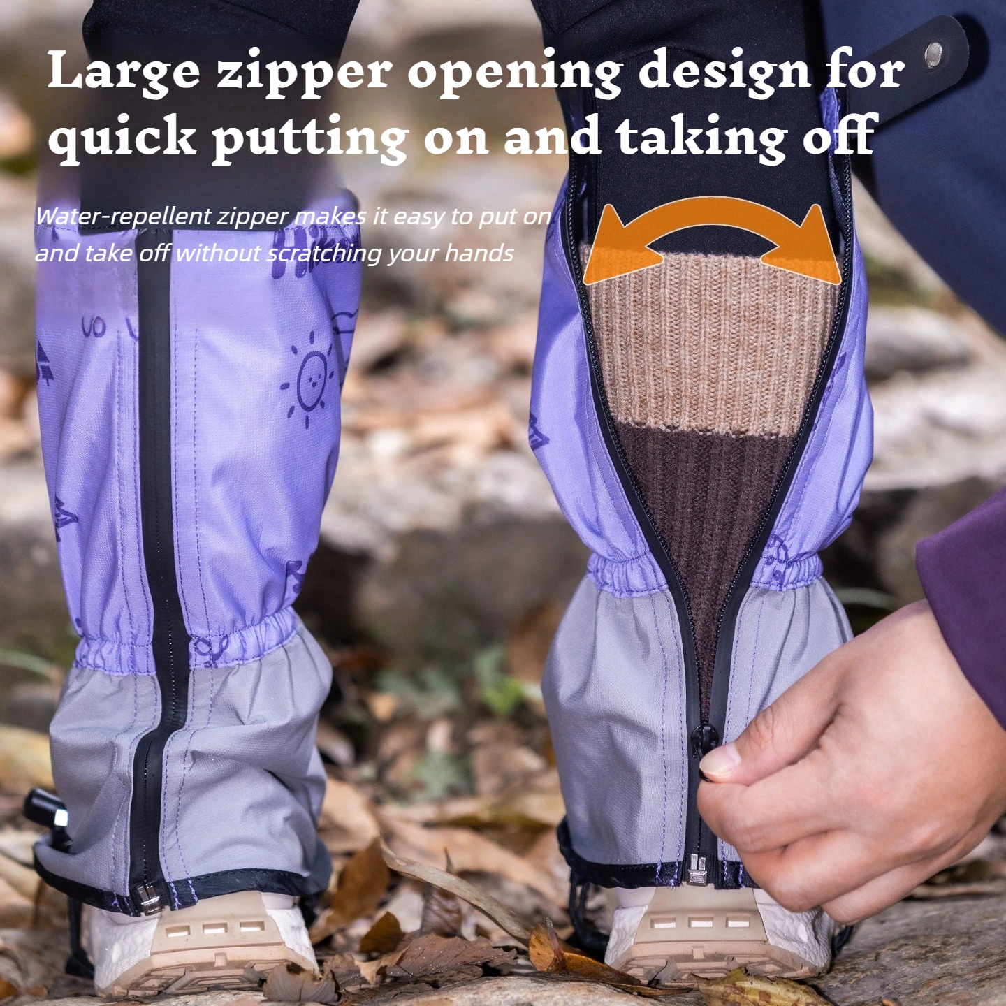 Kids Adjustable Gaiters 3