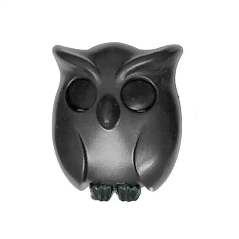 New Scary Night Owl Magnetic Key Hooks Adhesive Hold Keychain Key Hanger Will Open Eyes Wall Decorative Hook For Kitchen Home 6