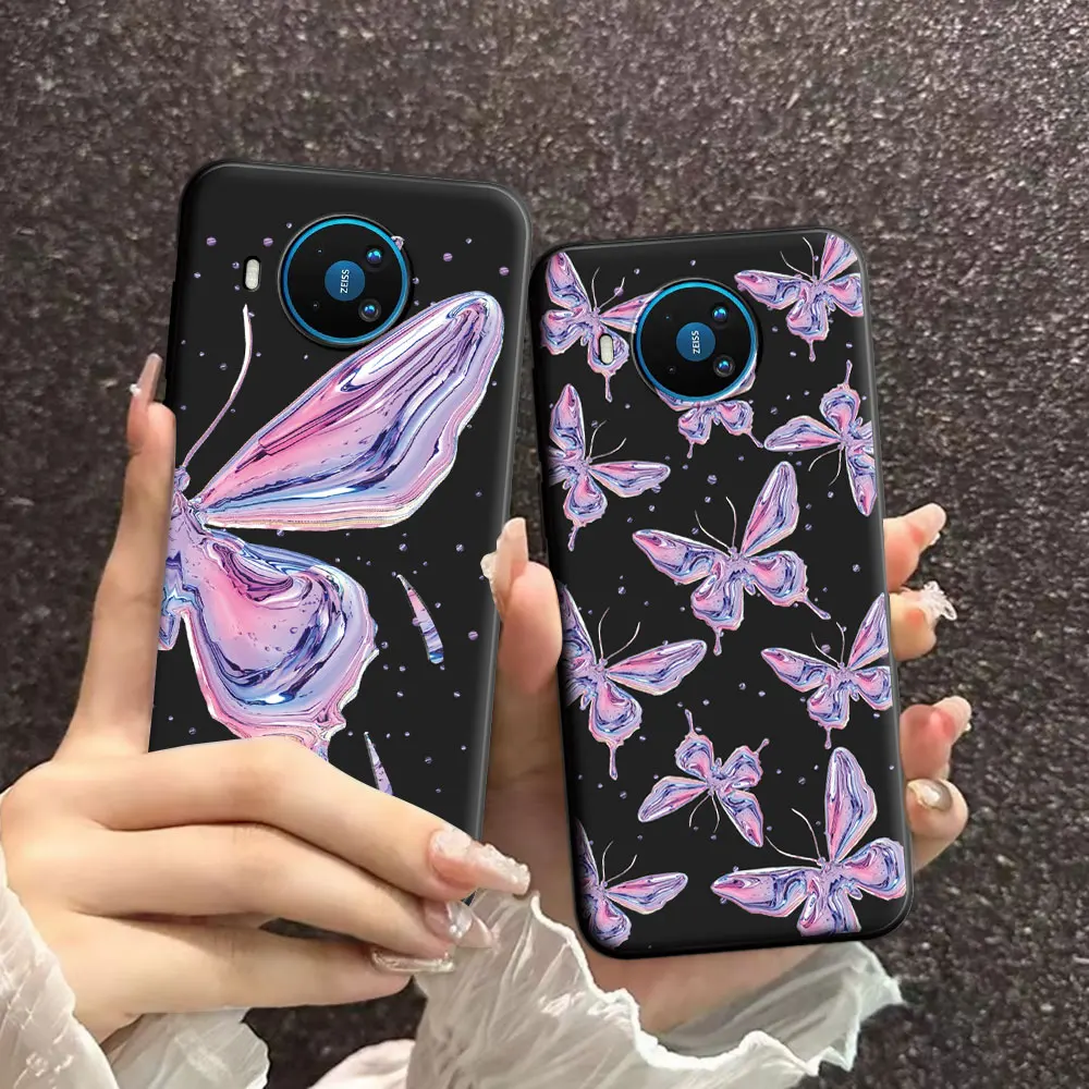 Floral Soft Silicone Cartoon TPU Luxury Phone Case - Fashion Back Cover