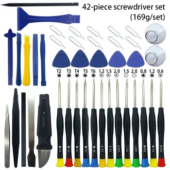 Kit di Riparazione per Telefoni Cellulari 40/42 in 1, Set di Cacciaviti Multifunzione per Smontaggio e Riparazione iPhone