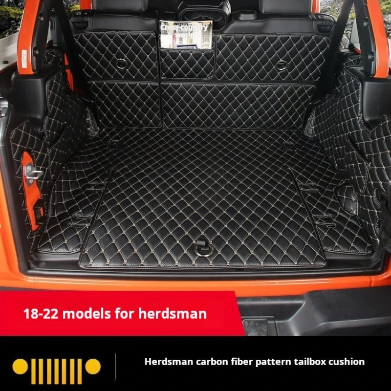 

Suitable For The Wrangler's Trunk Mat, Specially Designed For Jeep 18-22 Wrangler Jl Interior Modification Accessories, Trunk Ma