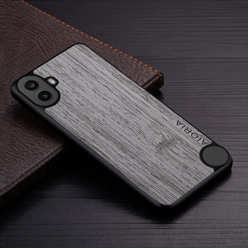 Luxury Bamboo Pattern Leather Phone Cover