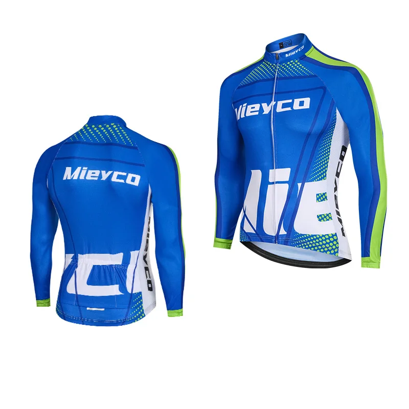Ropa de ciclismo para hombre, camisetas de manga larga, chaqueta transpirable para MTB, protección solar para bicicleta de montaña, ropa de competición, primavera y otoño