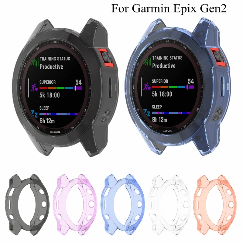 Защитный чехол для Garmin Epix Gen 2 защитный мягкие прозрачные чехлы из ТПУ рамка