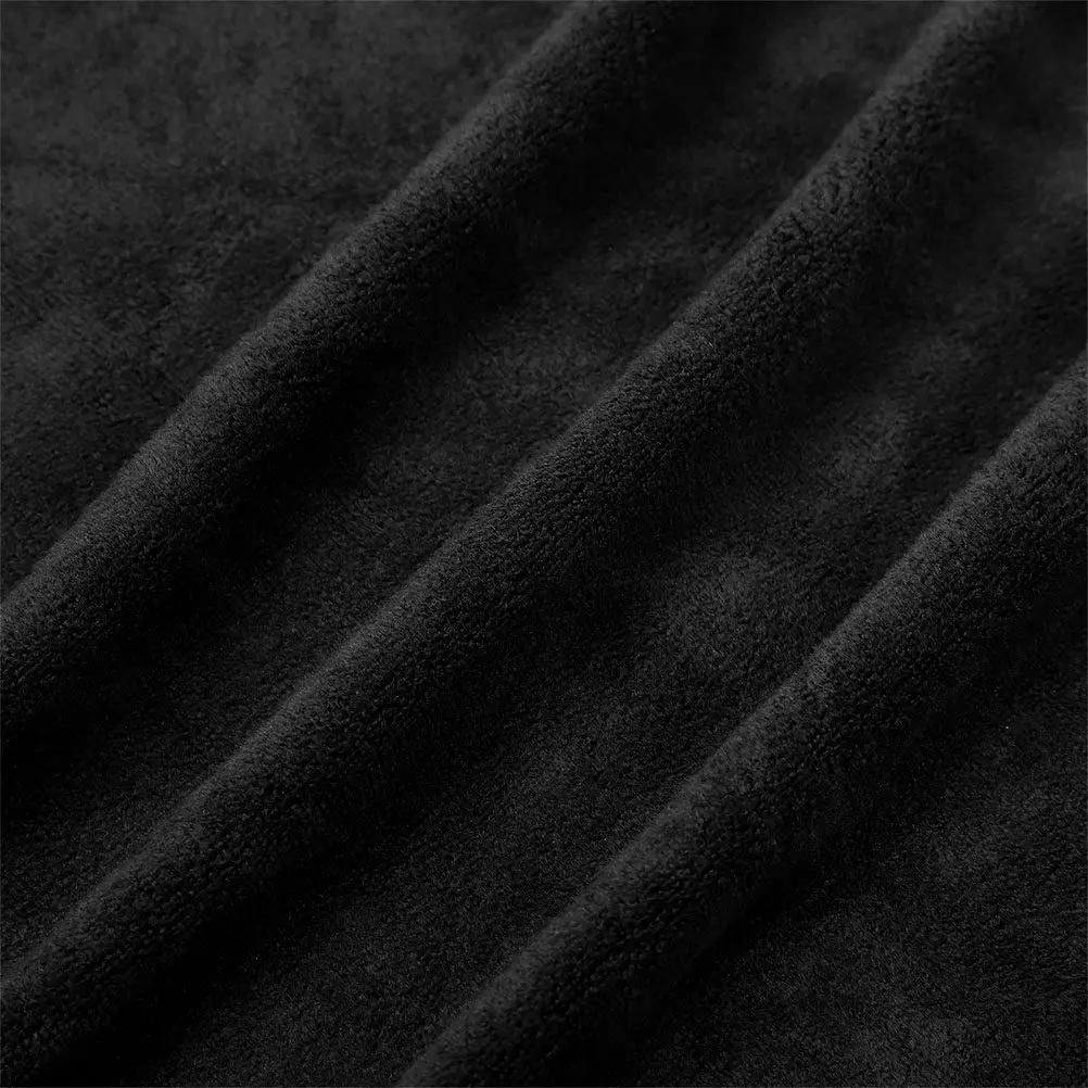 블랙 메이크업 테이블 매트 40x100cm 패브릭 화장대 상판 보호 매트 방수 오염 방지 미끄럼 방지 화장대 매트