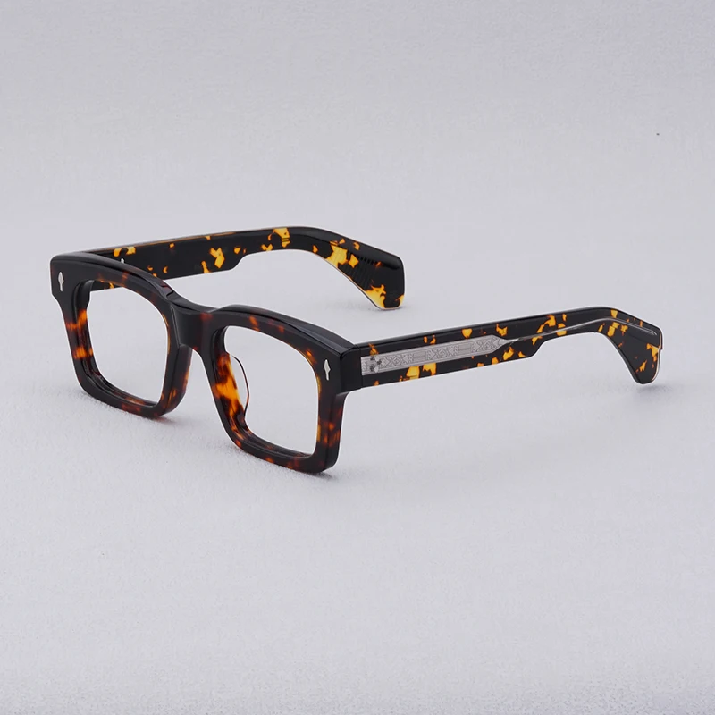 

JMM Kaine Thick Acetate Square Eyeglasses Frame for Men Women Fashion Brand Design Vintage Sunglasses