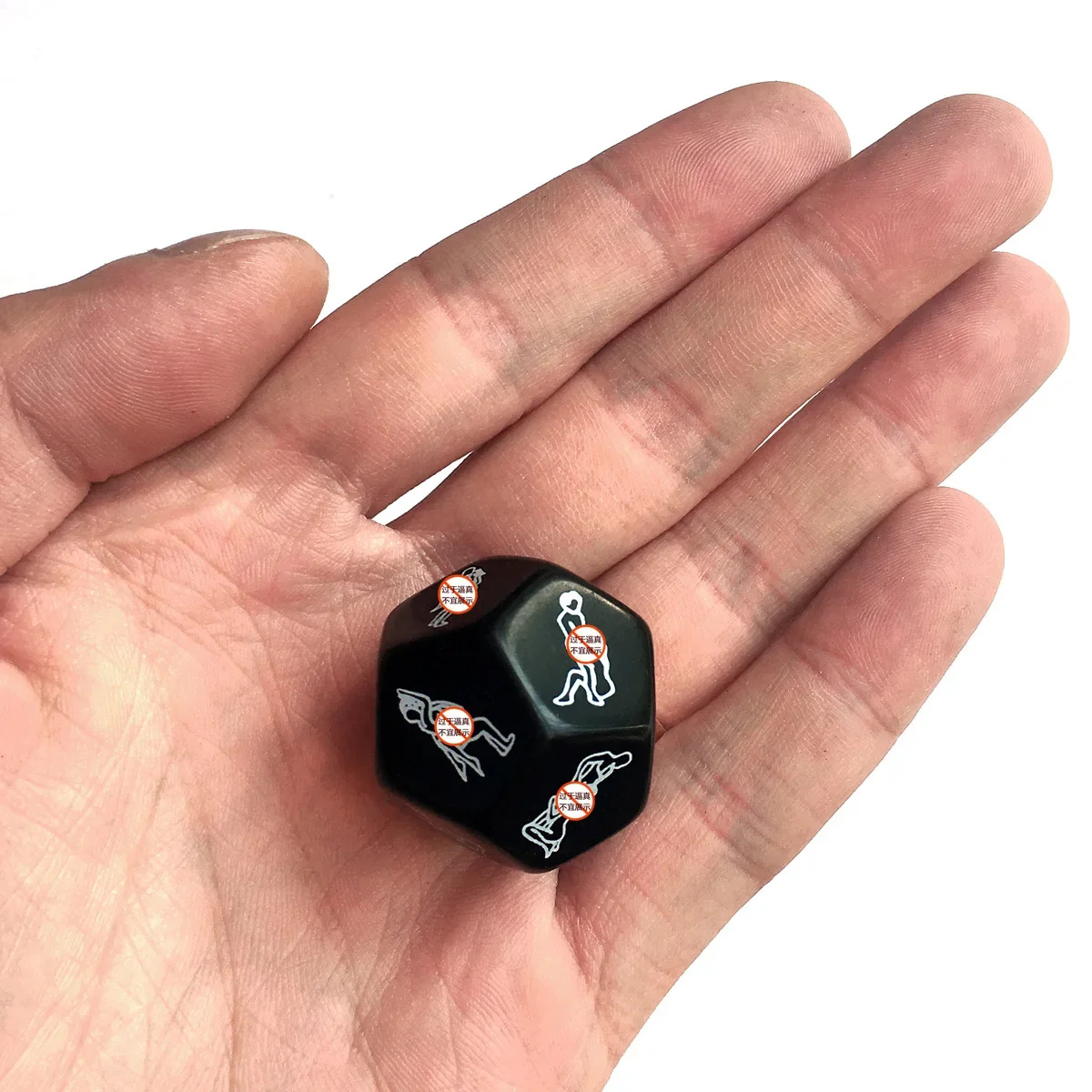 Samox Russian Sex Dice Set Acrylic Erotic Game Toys for Couples Men Women Adult Fidget Roller Toy for Reducing Stress
