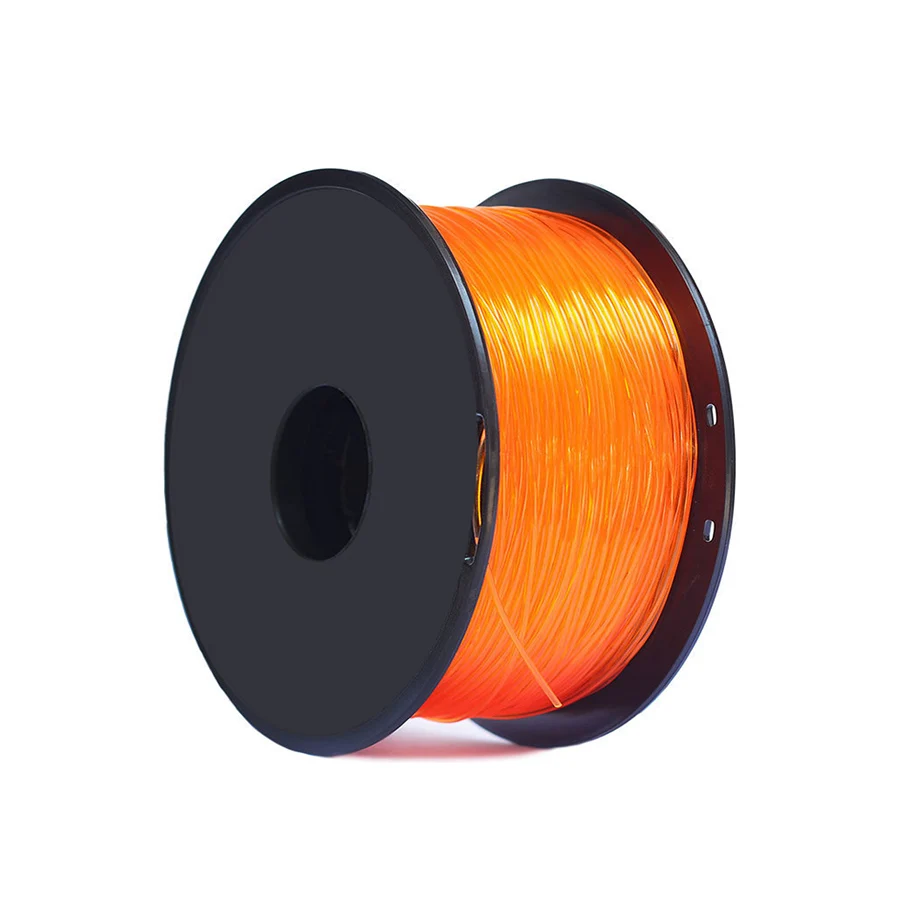 Filamento flessibile per stampante 3D TPU 250g 1.75mm lunghezza 80M