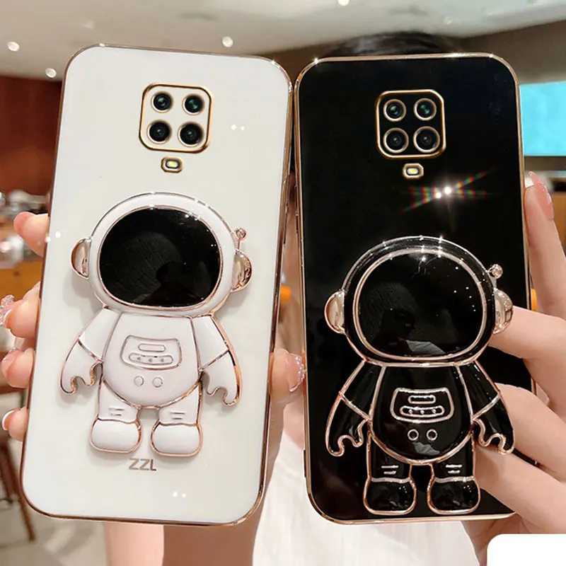 Astronaut Stand Holder Phone Case For Redmi Note Case Camera