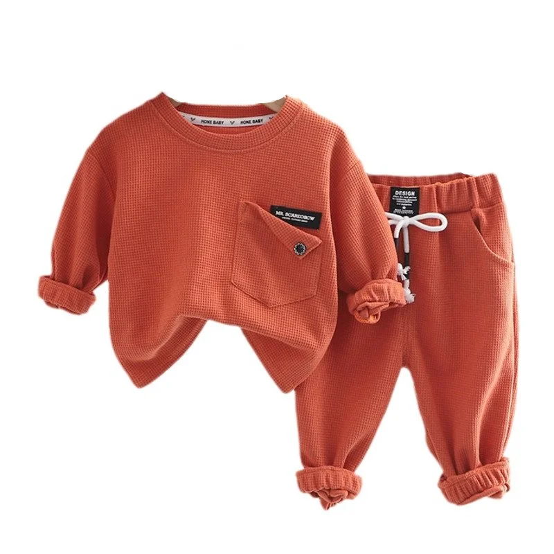 

New Spring Autumn Baby Girl Clothes Infant Boys Outfits Children Casual T-Shirt Pants 2Pcs/Sets Toddler Costume Kids Tracksuits