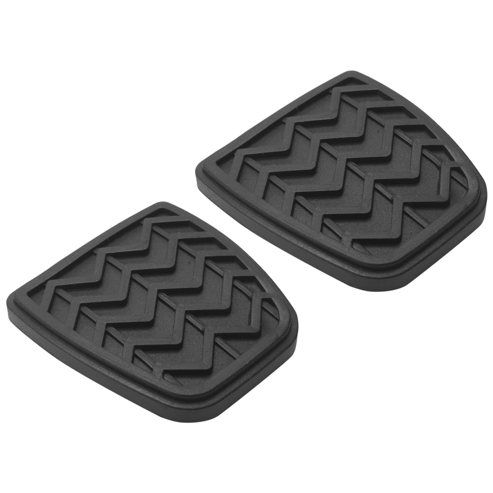 2PCS Clutch Brake Pedal Pad Rubber for Toyota Camry Hilux Vigo KUN