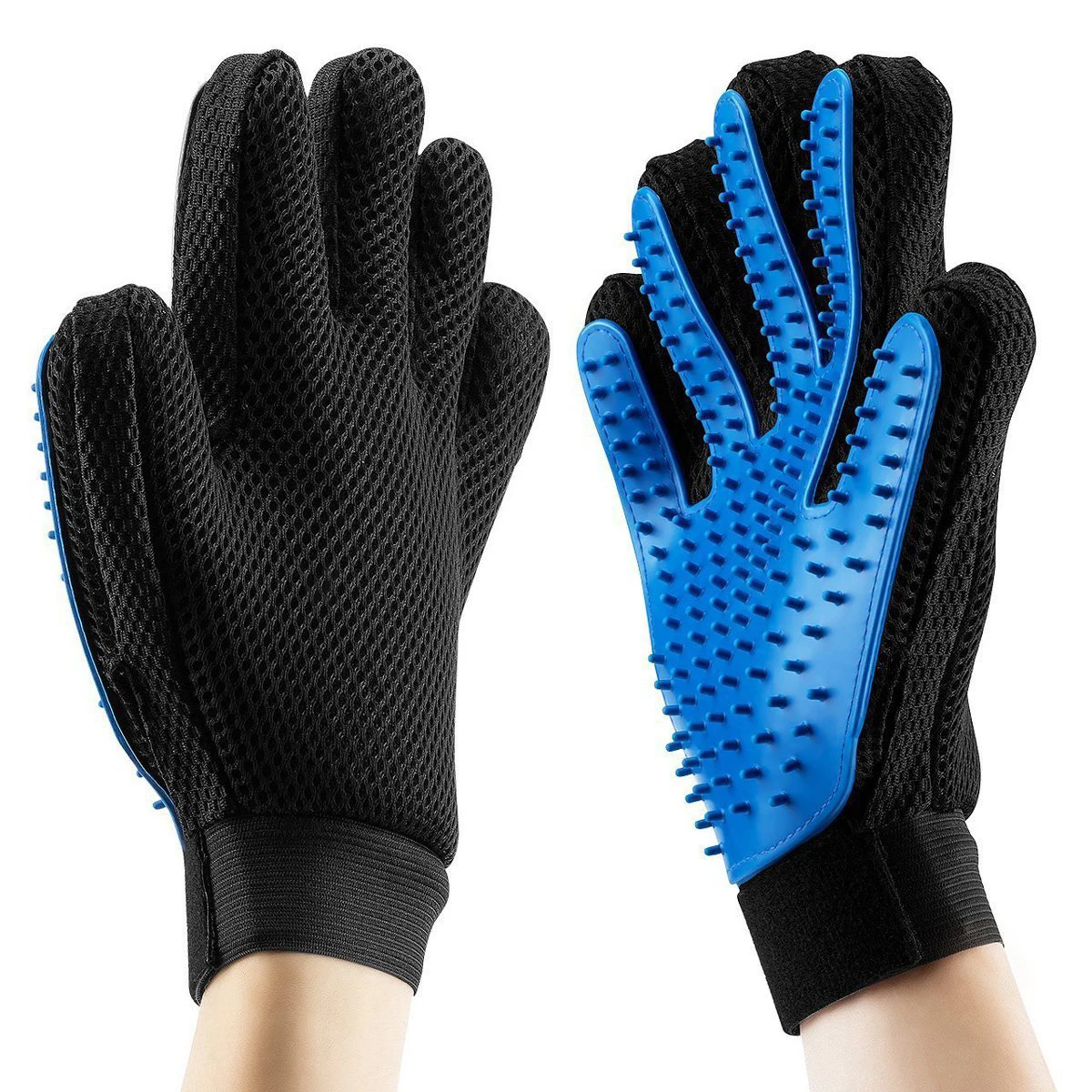 Pet Glove Cat Grooming Glove Cat Hair Deshedding Brush Gloves Dog Comb 1PC pet grooming gloves cat grooming brush
