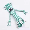 Dog Rope Chew Toy Straw Head Braided Knot Doll Squeaker Sound Toy Molar Dog Toy Pet Training Pet Interactive Toy Pet Supplies 6