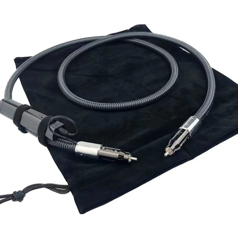 

HiFi Audio Line WEL Signature PSS Silver Audiophile RCA Digital Coaxial Cable with Noise Dissipation System