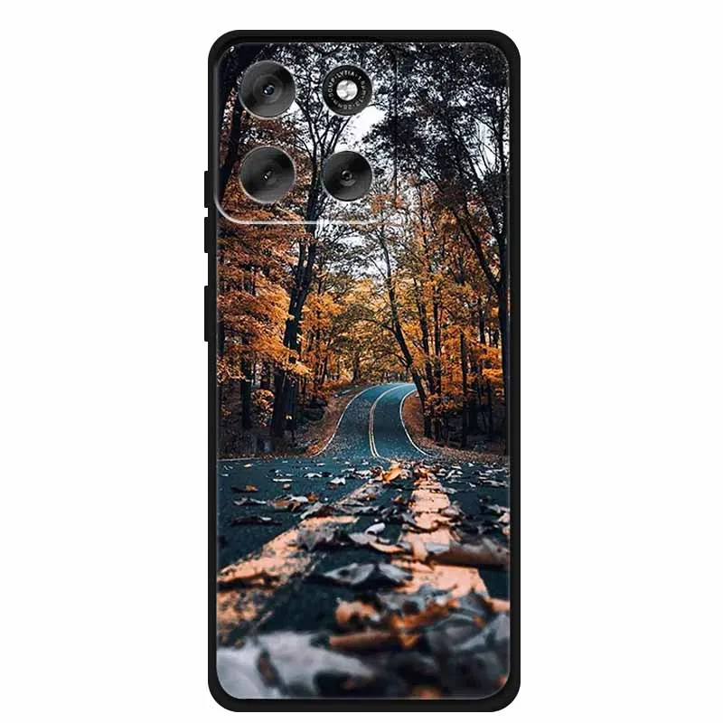 Luxury Silicone TPU Etui Cover - Soft Pink Anime Back Case