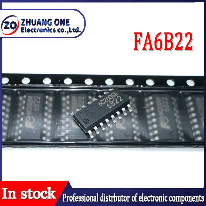 

(5-10pieces) 6B22 FA6B22N FA6B22 FA6B22N-C6-L3 SOP-16 SMD In Stock
