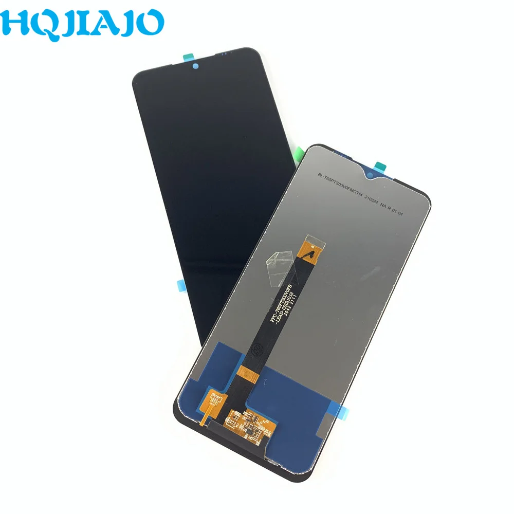 LG K51 K500 K500UM LM-K500UM LM-K5 용 프레임이있는 LG K51 K500 LCD 디스플레이 터치 스크린 디지타이저 어셈블리 용 원본 테스트