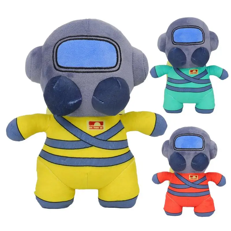 25cm Lethal Company Plush Toy Anime Horror Game LethalBoss Robots Employee Doll Soft Stuffed Toy Kids Birthday Christmas Gifts