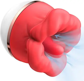 Rose Lips Tongue Clitoral Stimulator