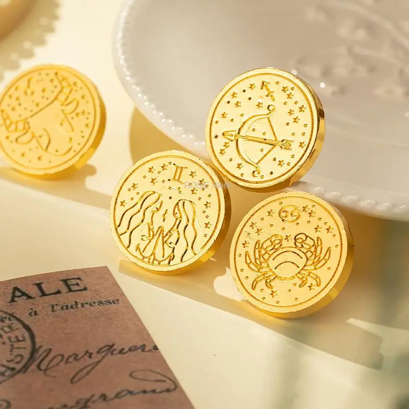 Elegant Elk Stamp Wax Sealing Kit - Vintage DIY Art & Craft Supplies