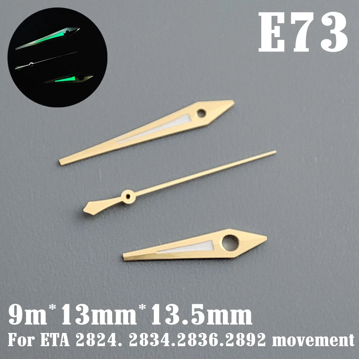 Green Super Luminous Watch Hands