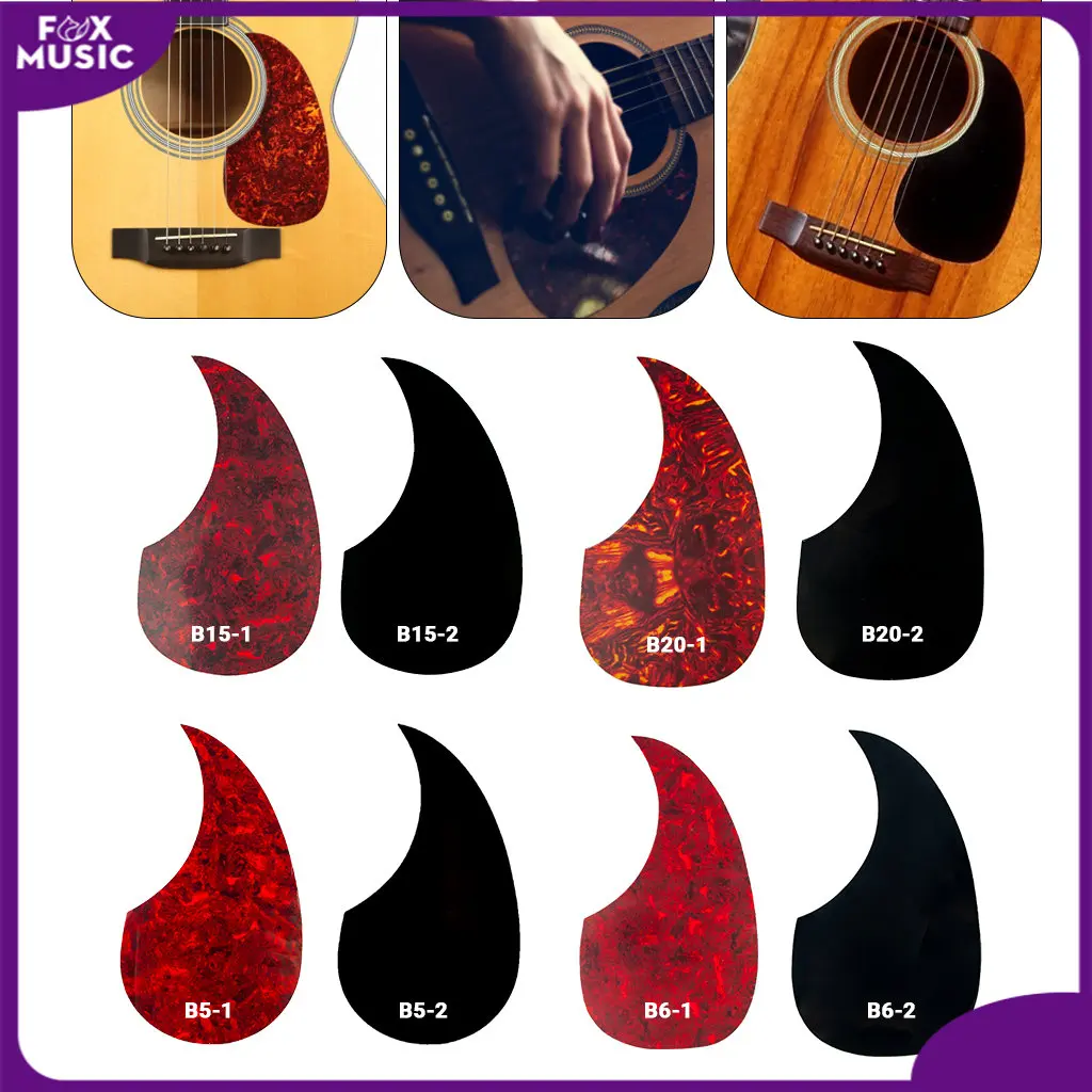 Professional Folk Acoustic Guitar Pickguard Top Quality Selfadhesive