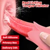 Rose Dildo Vibrator for Women Blowjob Tongue Licking Vibrator Female Clitoris Stimulator Sex Machine Sexy Rose Toy for Women 1