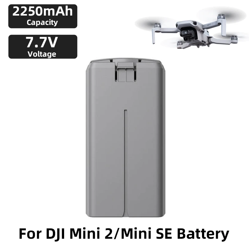 

Для Mini 2 батарея DJI Mini SE интеллектуальная Полетная Батарея 2250 мАч 7,7 В Mini 2 SE 31 мин LiPo 2 S Аксессуары для дрона Полетная батарея