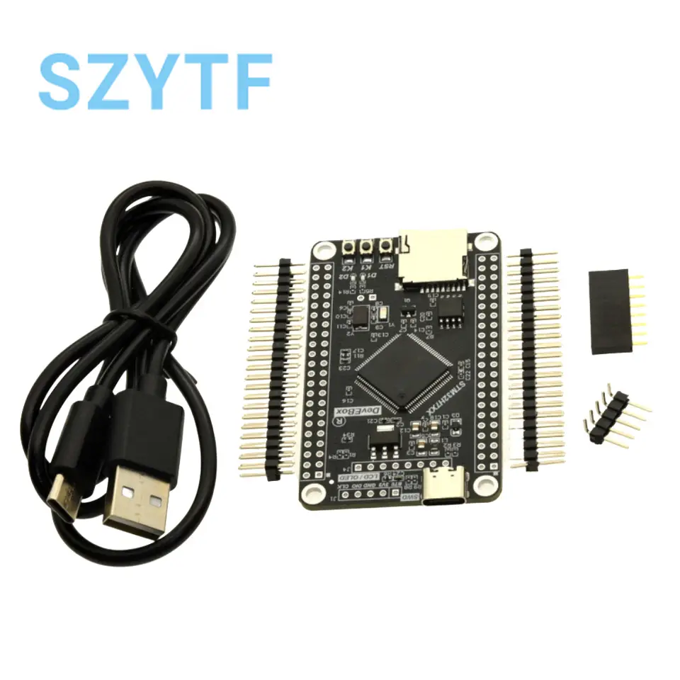 STM32H750VBT6 STM32H743VIT6 STM32H7 Development Board STM32 System Board M7 Core Board TFT Interface With USB Cable image 6